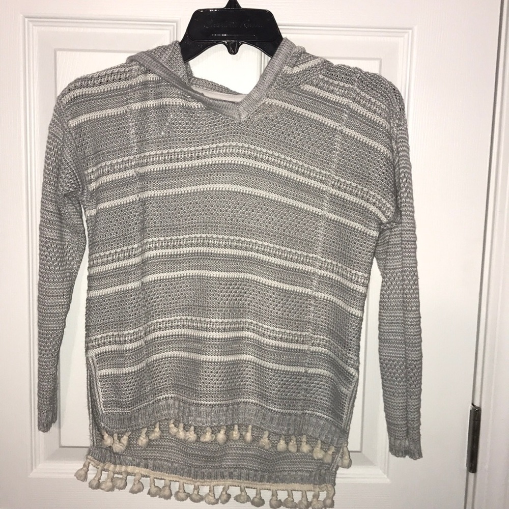 See through sweater
